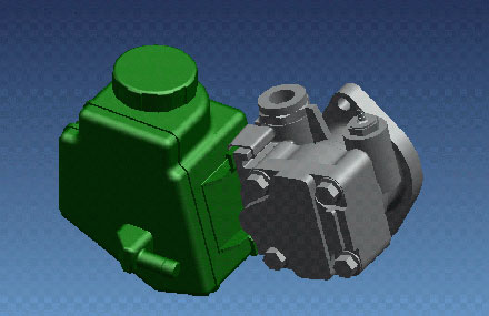 Diseño mecánico para automoción - Bomba depósito de inyeccion de aceite