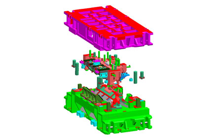 Automotive mechanical design - Open die