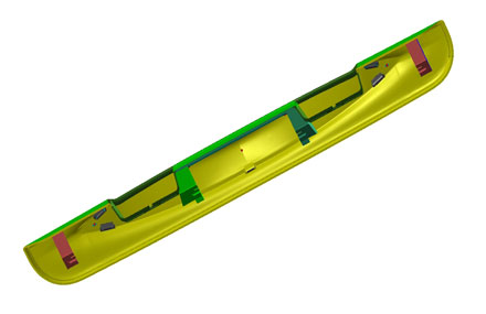 Automotive mechanical design - Sector mold