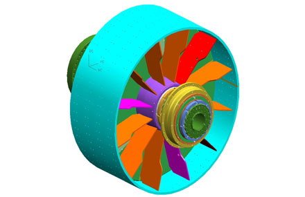 Aeolian mechanical design - Rotor