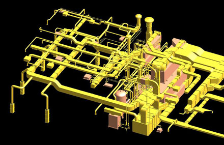 Industrial plants - Detailed engineering - Paper mill routing