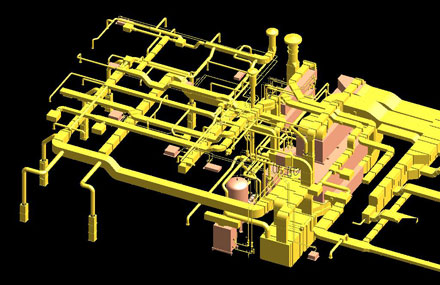Industrial plants - Detailed engineering - Paper mill routing